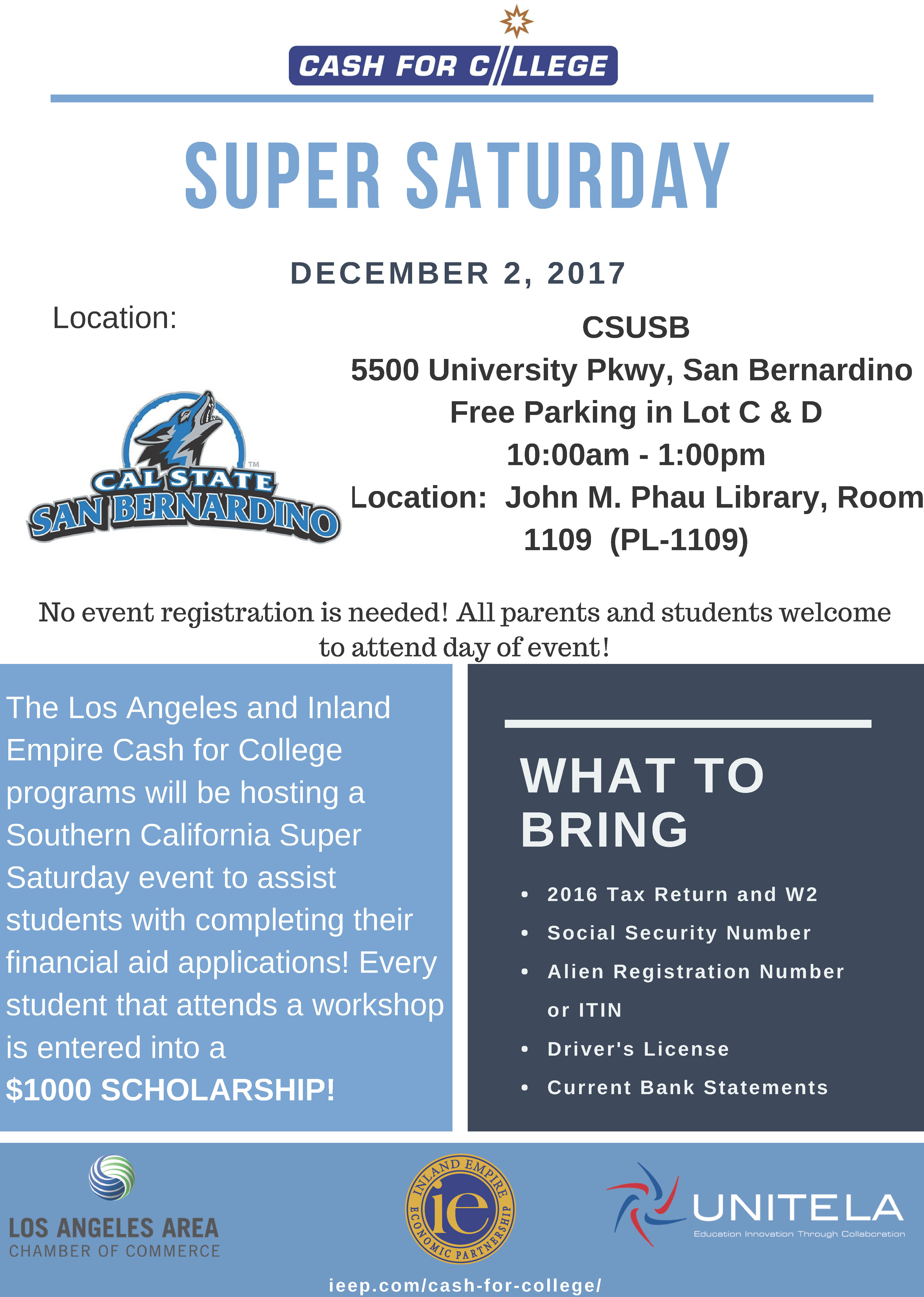 Cal State San Bernardino hosts ‘Super Saturday’ financial aid